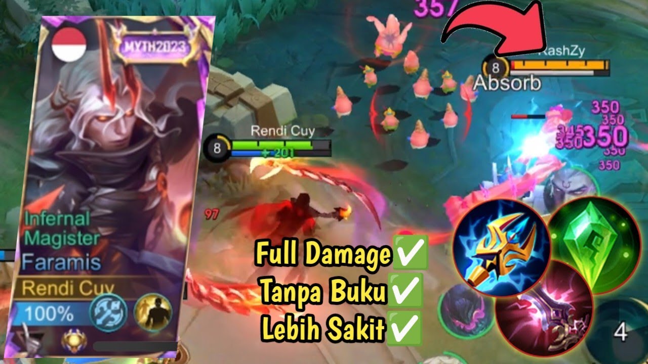 FARAMIS TRINITY BUAT COUNTER GLOO 1 DETIK LANGSUNG MATI! OP BGT! BUILD FARAMIS TERSAKIT 2026 - MLBB