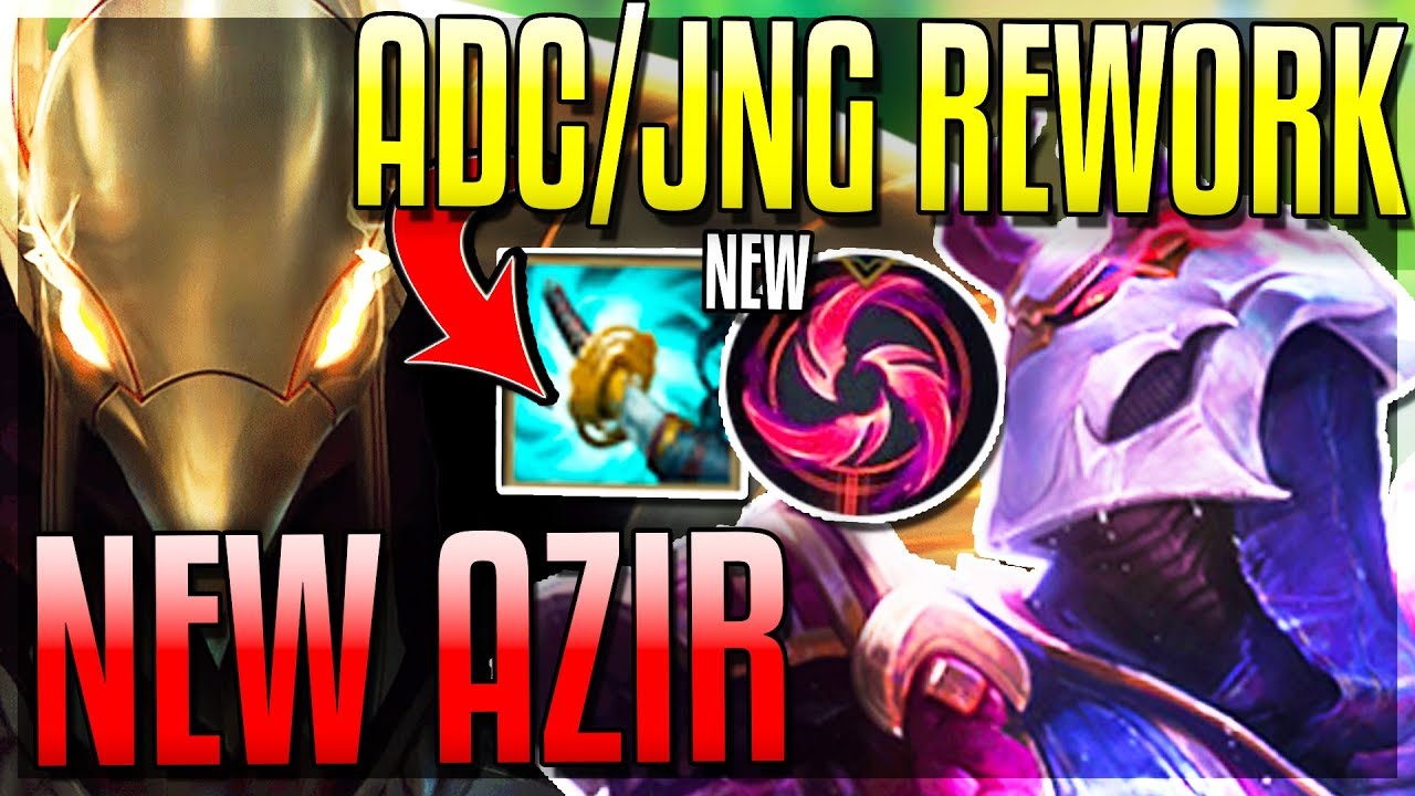 BIG ADC/JUNGLE REWORK! New Items & Keystone! Azir Mini-Rework! New 8.10 Changes - League of Legends