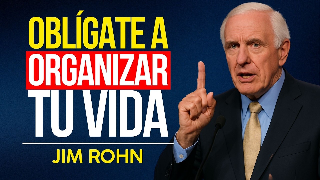 10 CLAVES INFALIBLES para ORGANIZAR tu VIDA y ALCANZAR el ÉXITO  🔥 Jim Rohn: Disciplina y Riqueza