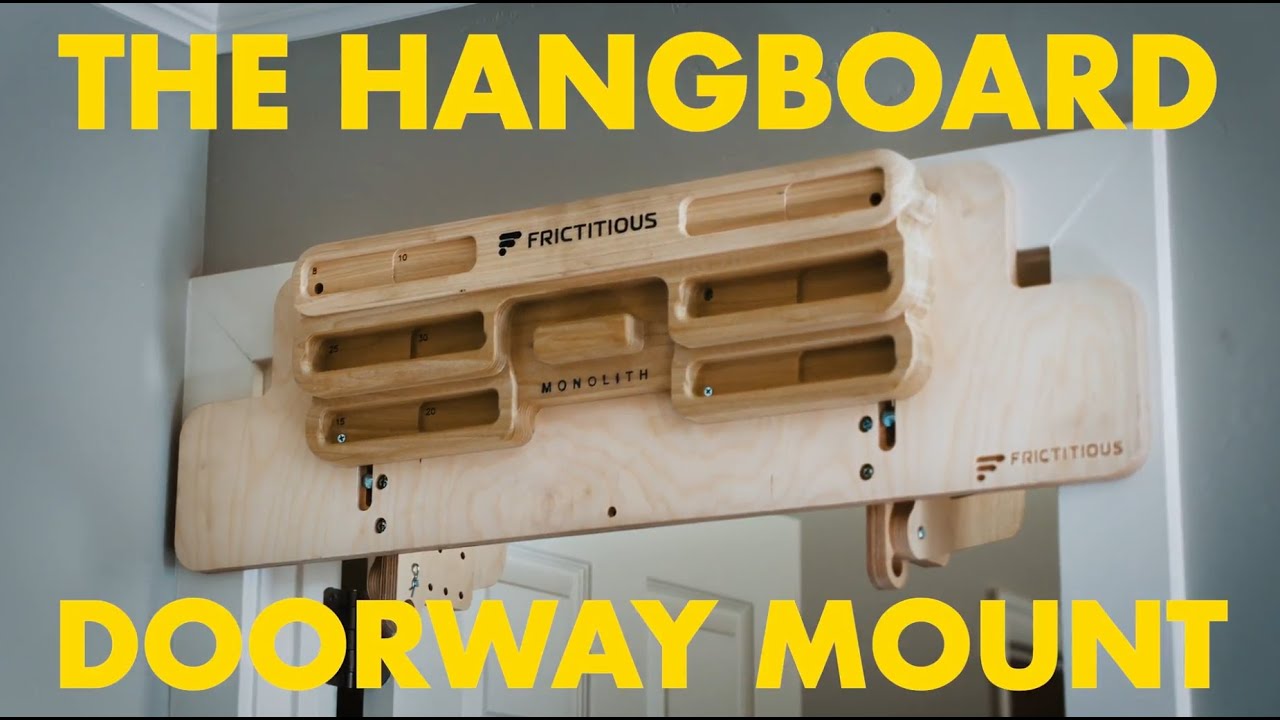 The Hangboard Doorway Mount
