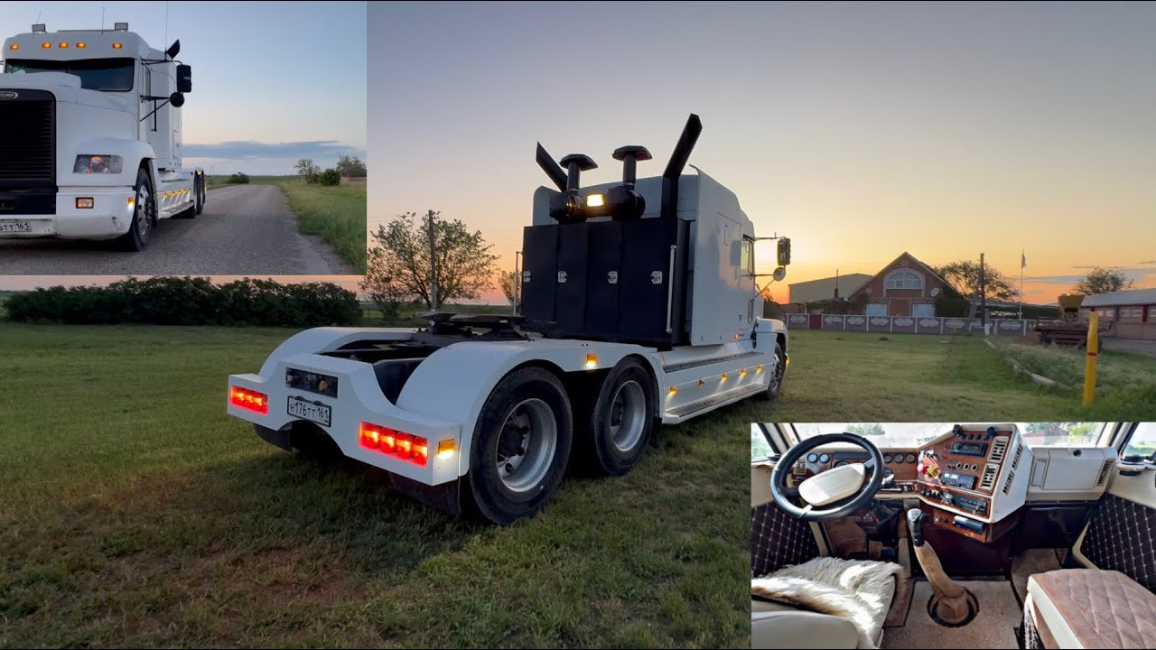 Покупка Freightliner FLD 120 Полный кастом #грузовики #дальнобой #тягач #фура #freightliner