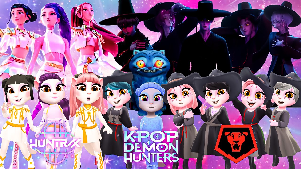 😈 KPOP DEMON HUNTERS: Angela 2 xThe Ultimate K-POPHuntrix vs Saja Boys🔥Battle Begins!