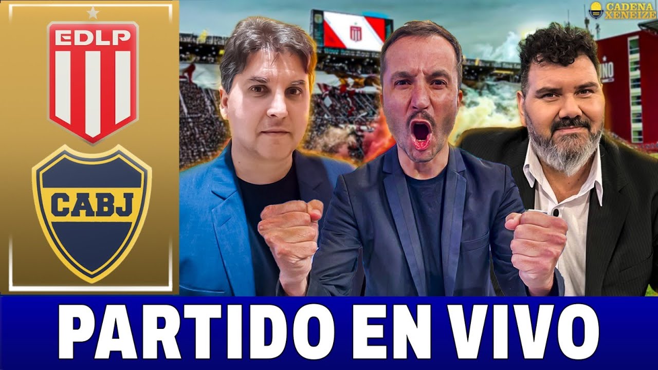 🔴 ESTUDIANTES vs BOCA JUNIORS EN VIVO | TORNEO APERTURA 2026