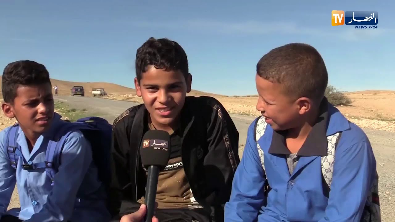 المدية: هكذا ينتقل أطفال قرية أولاد منصور إلى ديارهم