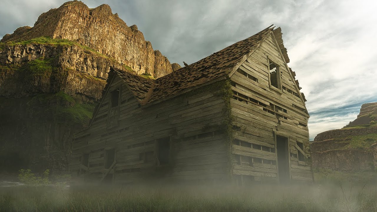 Photoshop CC | How to Blend, Mix & Merge Photos to get foggy look