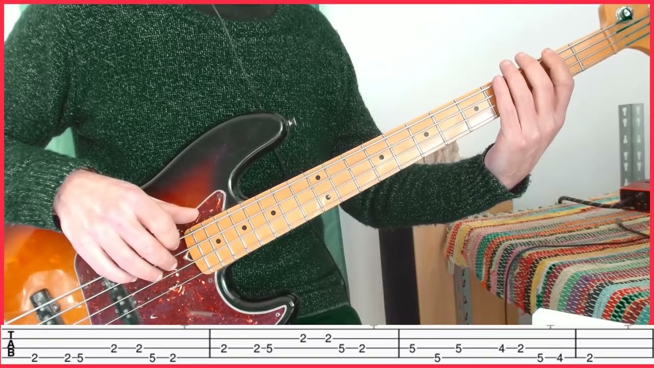 Roots -  Bob Marley & The Wailers - Bass cover + TAB IN THE COMMENTS  🟢🟡🔴