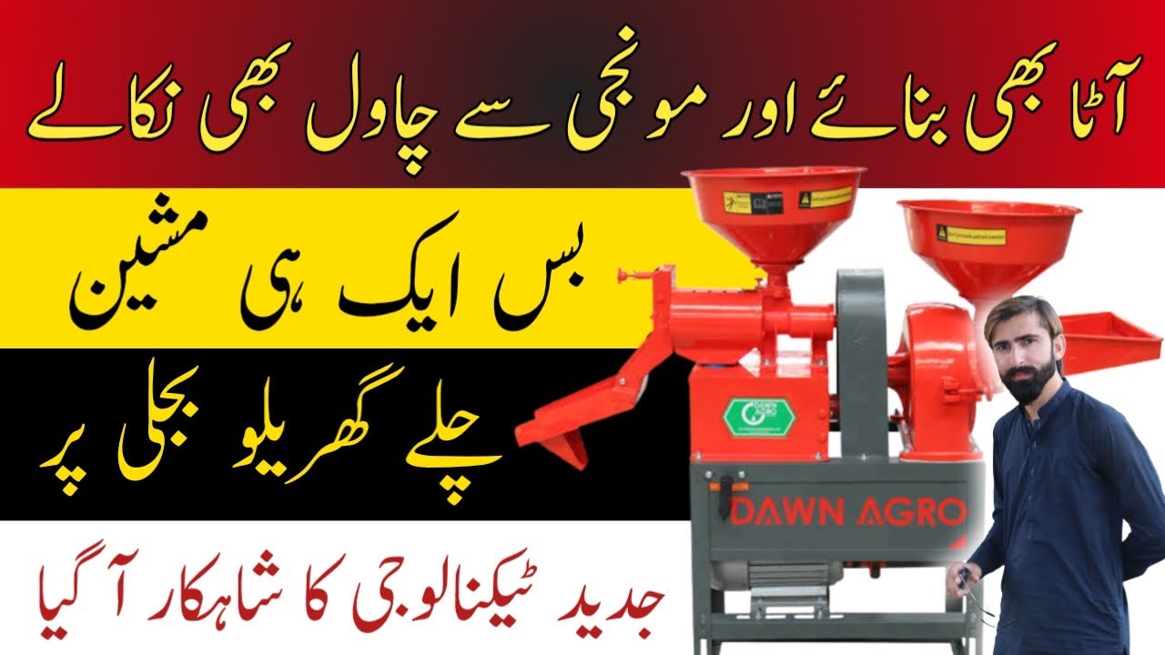 2 in 1 Small Business from Home | Dawn agro combined rice Mill | Best Machines Video