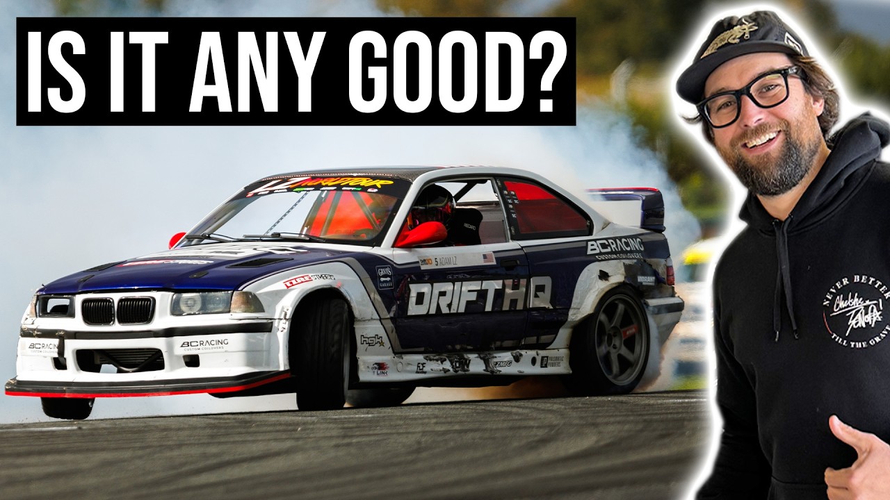 Chelsea Denofa Drives my Lightweight Competition E36 (In Ireland)