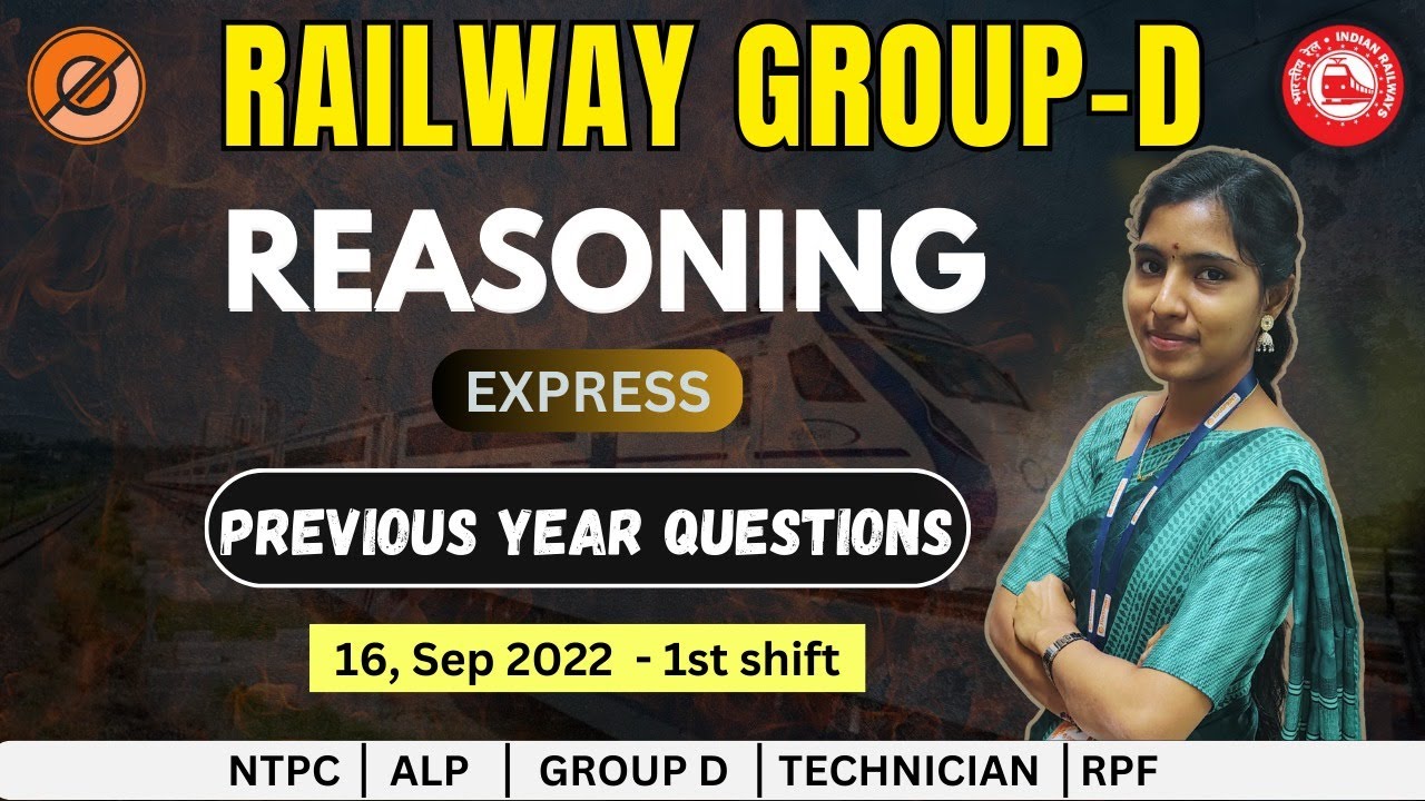 RRB | GOUP D | REASONING | PYQ |- EduSprint Academy, (Trichy,Chennai & Coimbatore)