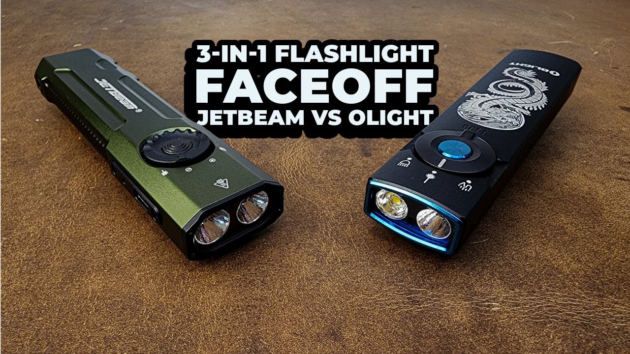 Can Jetbeam Outshine the Olight Arkfeld Pro in this Showdown?  | 4K