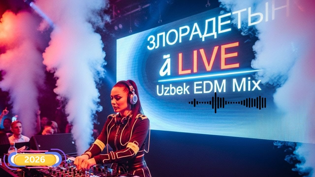 🔥 LIVE Uzbek EDM Festival | DJ Night Mix