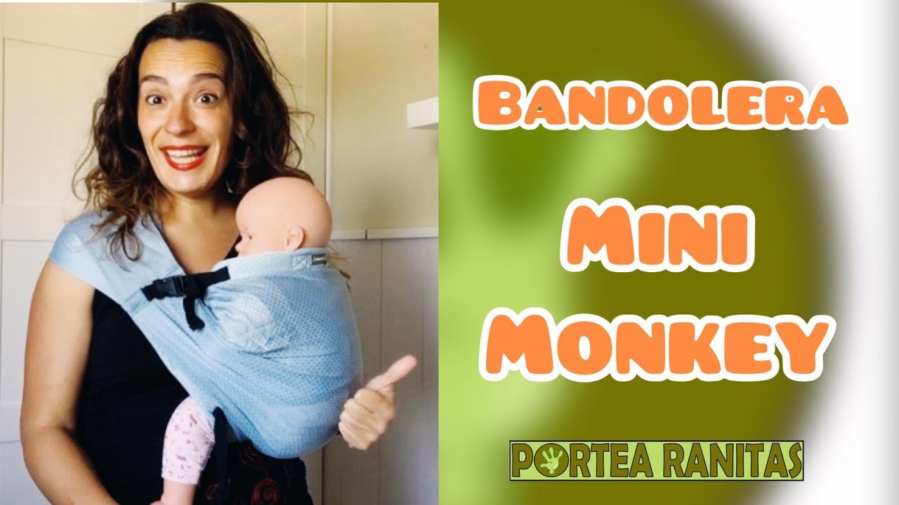 Cómo colocar Bandolera MiniMonkey de agua