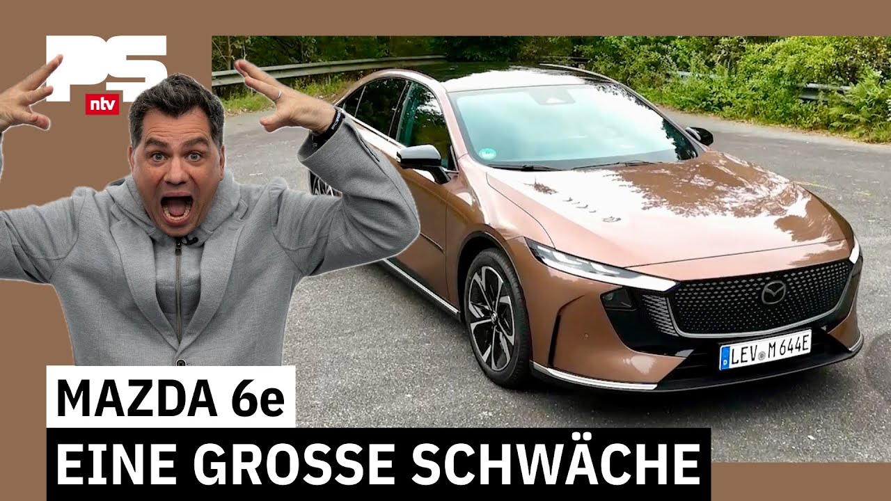 Mazda 6e (2025) | Brandneu und braucht jetzt schon ein Update | PS Automagazin