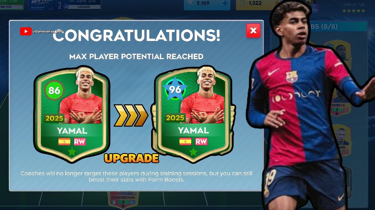 DLS 26 Lamine Yamal Max 🔥 DLS 26 Max Players ⭐ Team of 2025