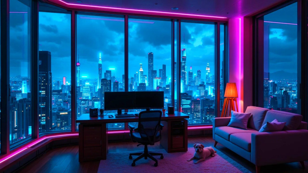 Just Chillin Lofi 🌙 Rainy Night Chill Beats for Daydreaming & Deep Focus