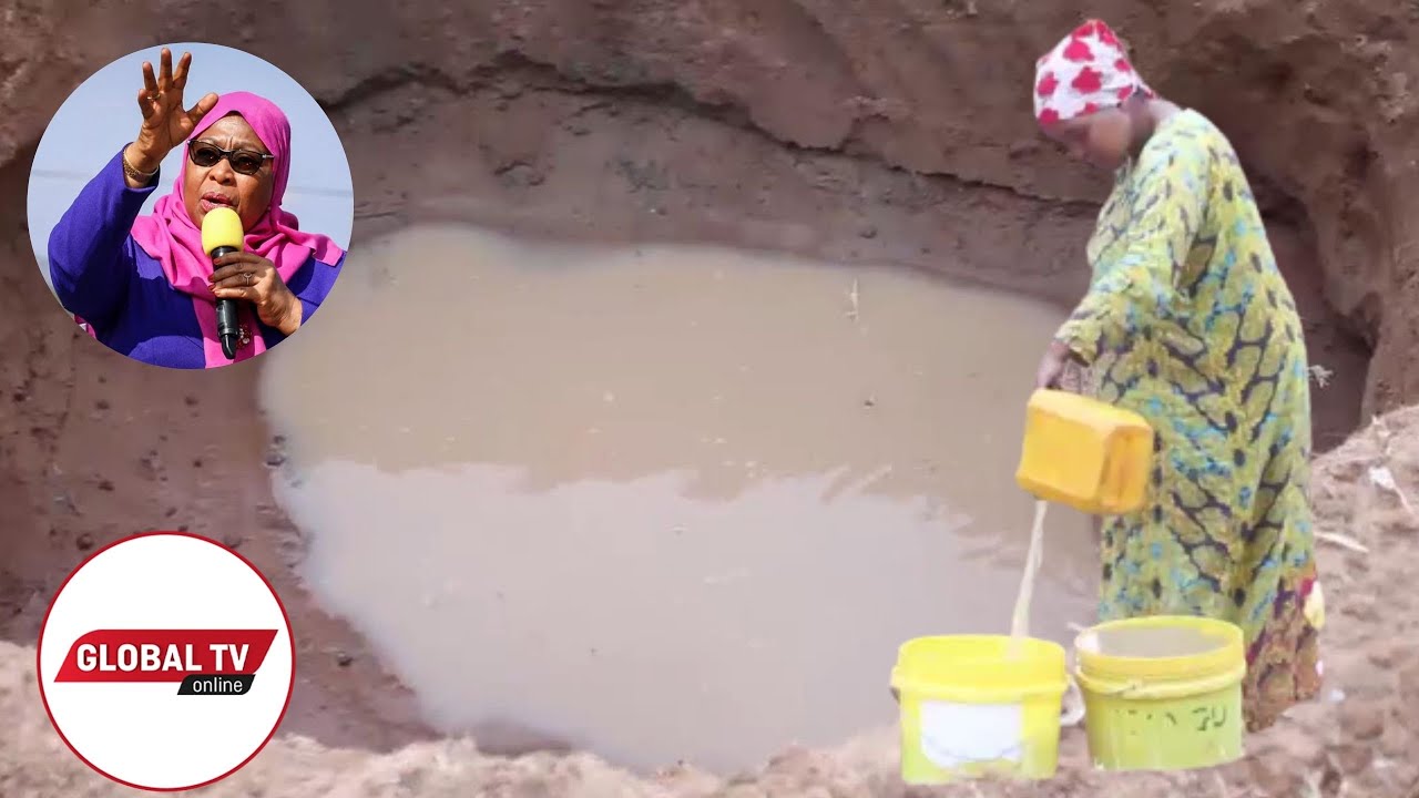 MUNGU WANGU! HAYA MAJI WATU WANAKUNYWA, WAMLILIA RAIS SAMIA - 