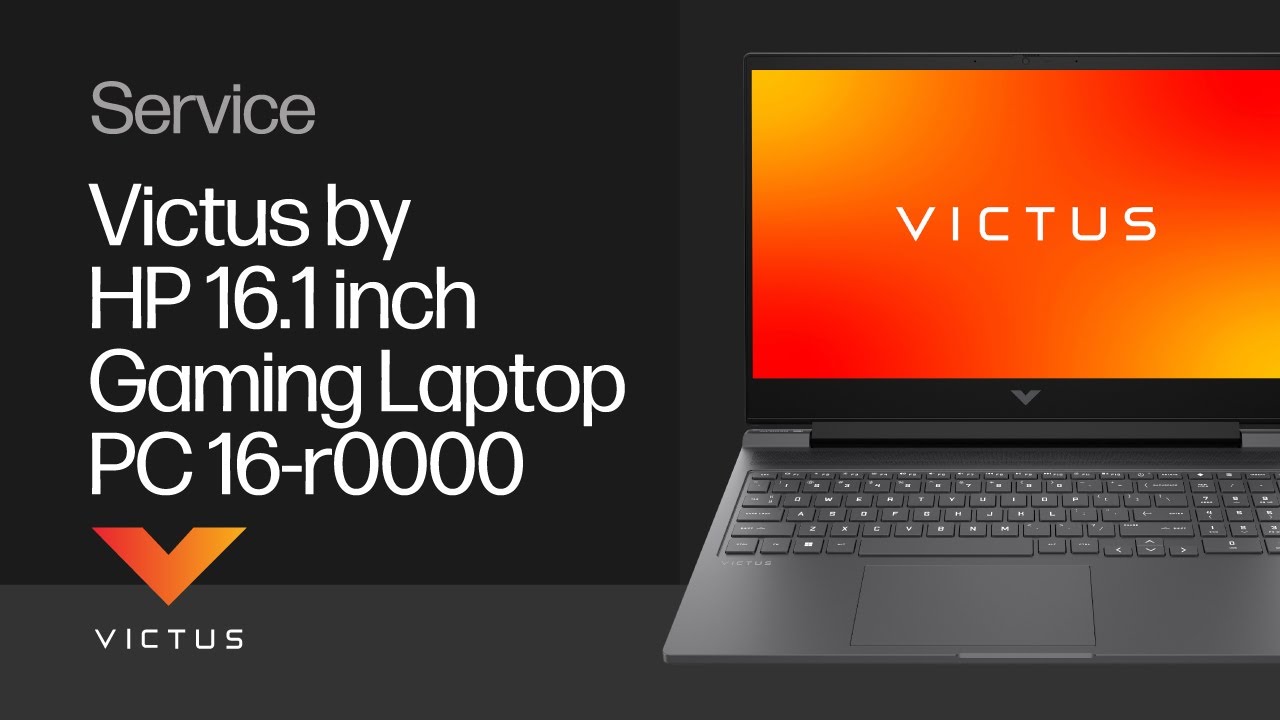Removing & Replacing Parts | Victus by HP 16.1 inch Gaming Laptop PC 16-r0000 | HP Support