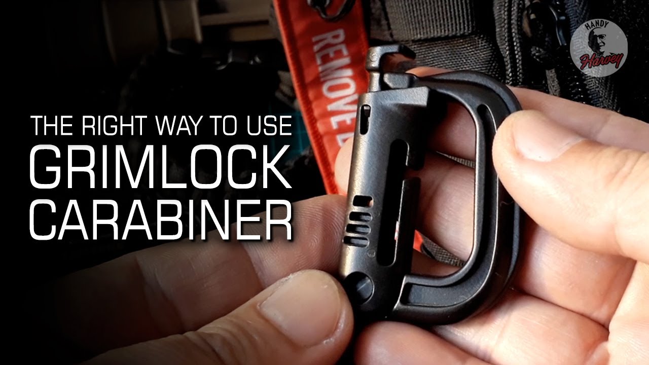 How to Properly Attach a Grimlock Carabiner | Tactical Carabiner 2021