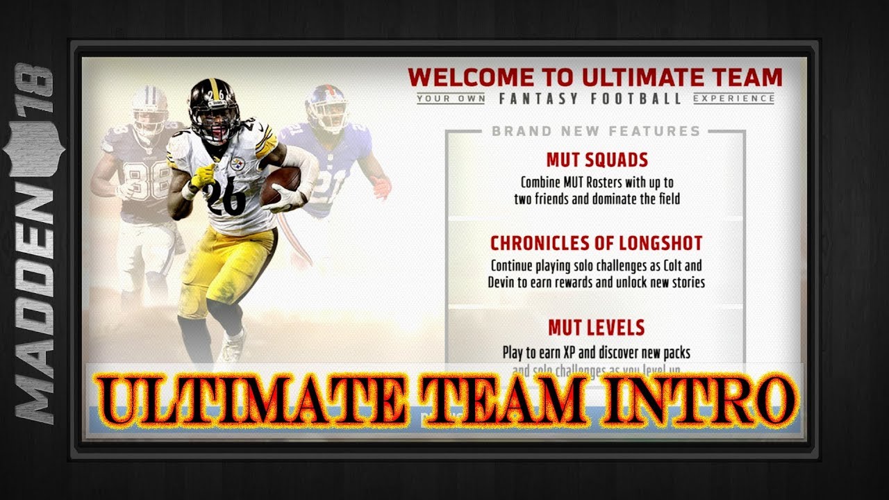 Madden 18 - Intro To Starting Your Ultimate Team & Solo Rewards