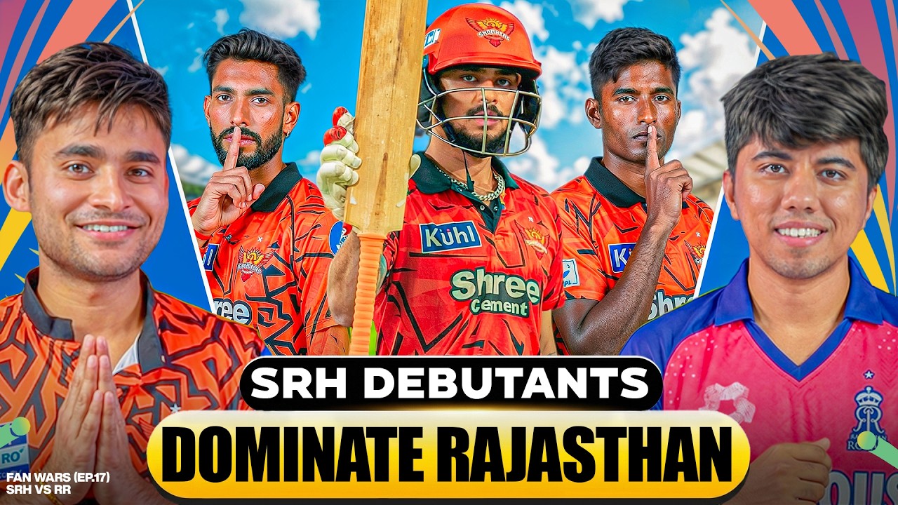 Praful And Sakib The Dream Debut | IPL Fan Wars Ep: 17 SRH Vs RR