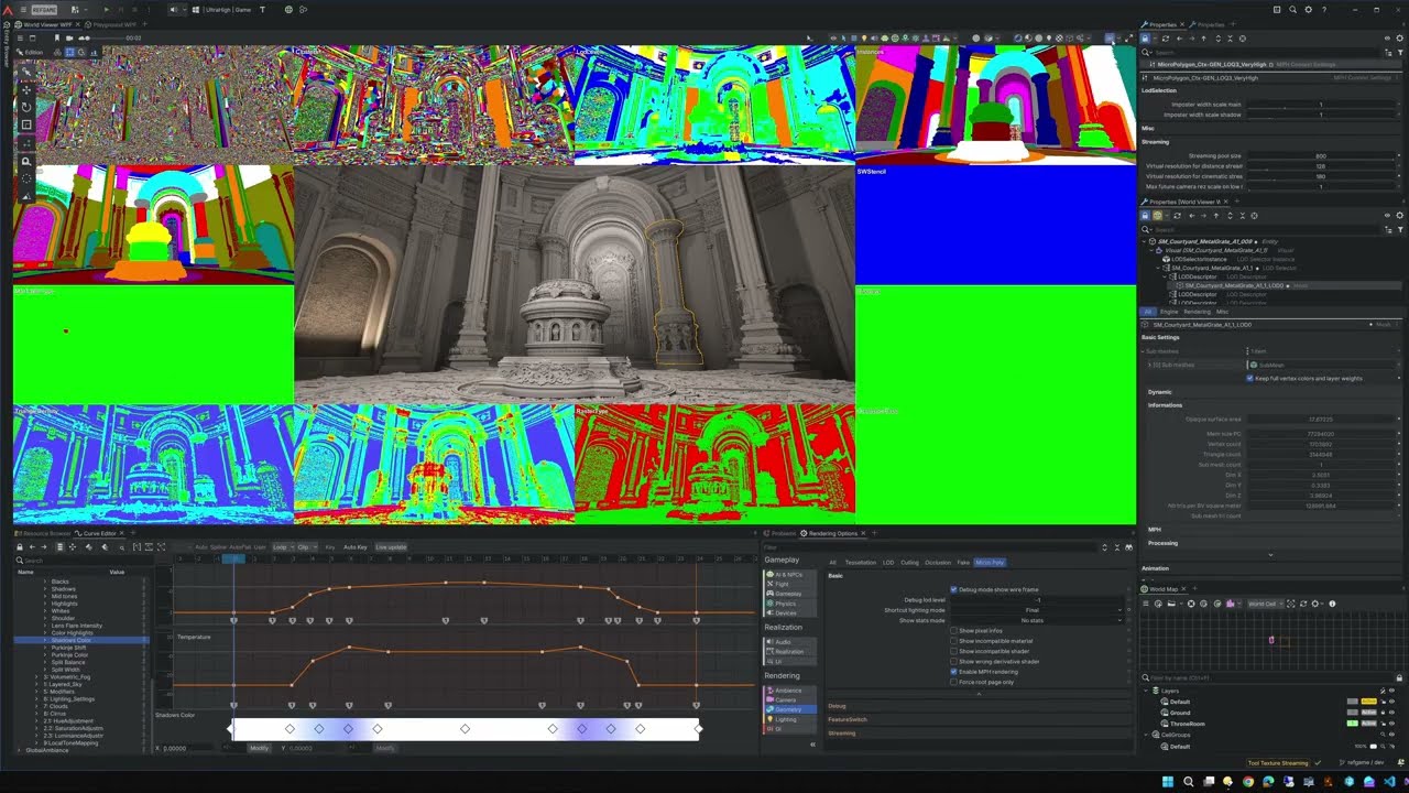Micropolygon Rendering in Anvil Engine | Tech Demo
