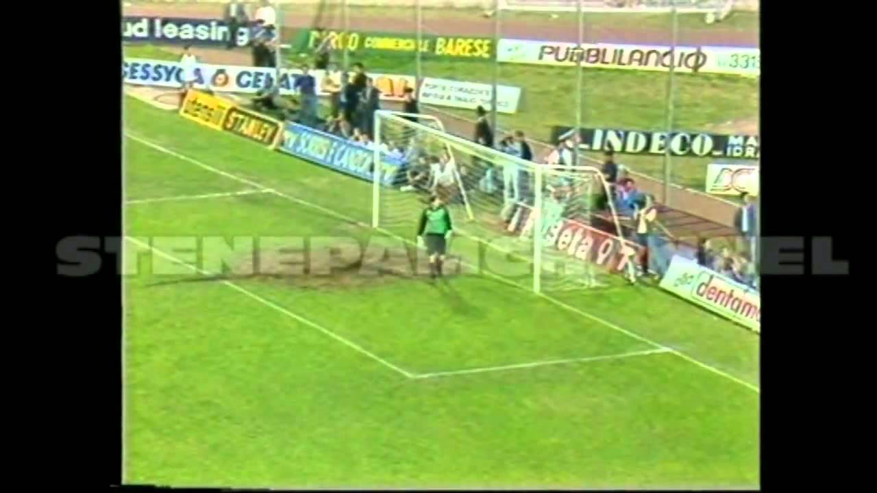 Bari-Inter 1-1 Amichevole 1988-1989 Perrone,Matteoli