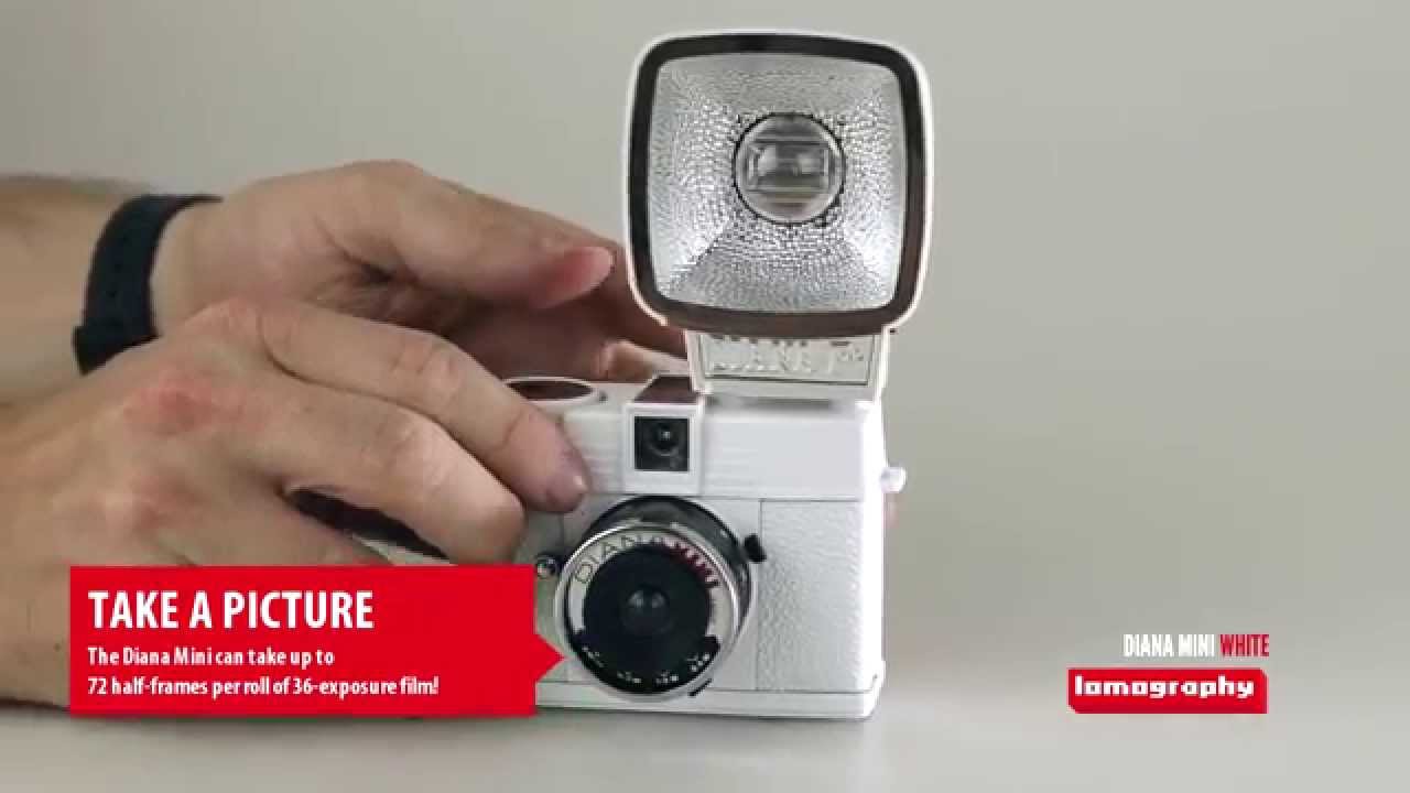 The Diana F+ Mini White & Flash