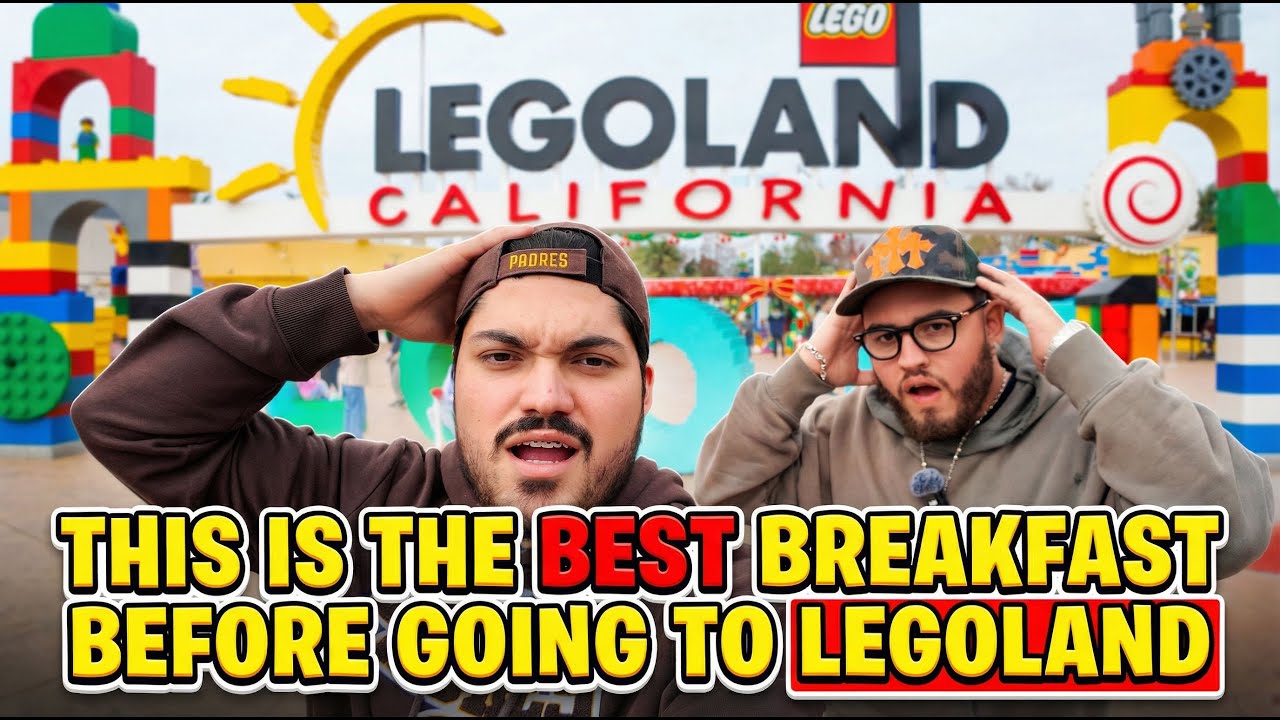 “El MEJOR desayuno antes de ir a LEGOLAND 🥞🔥”