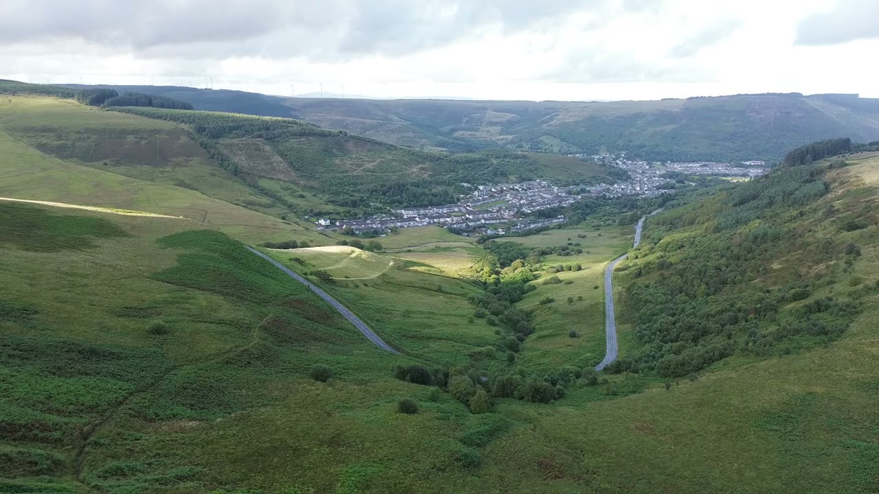 Bwlch Mountain Road | Aerial View 