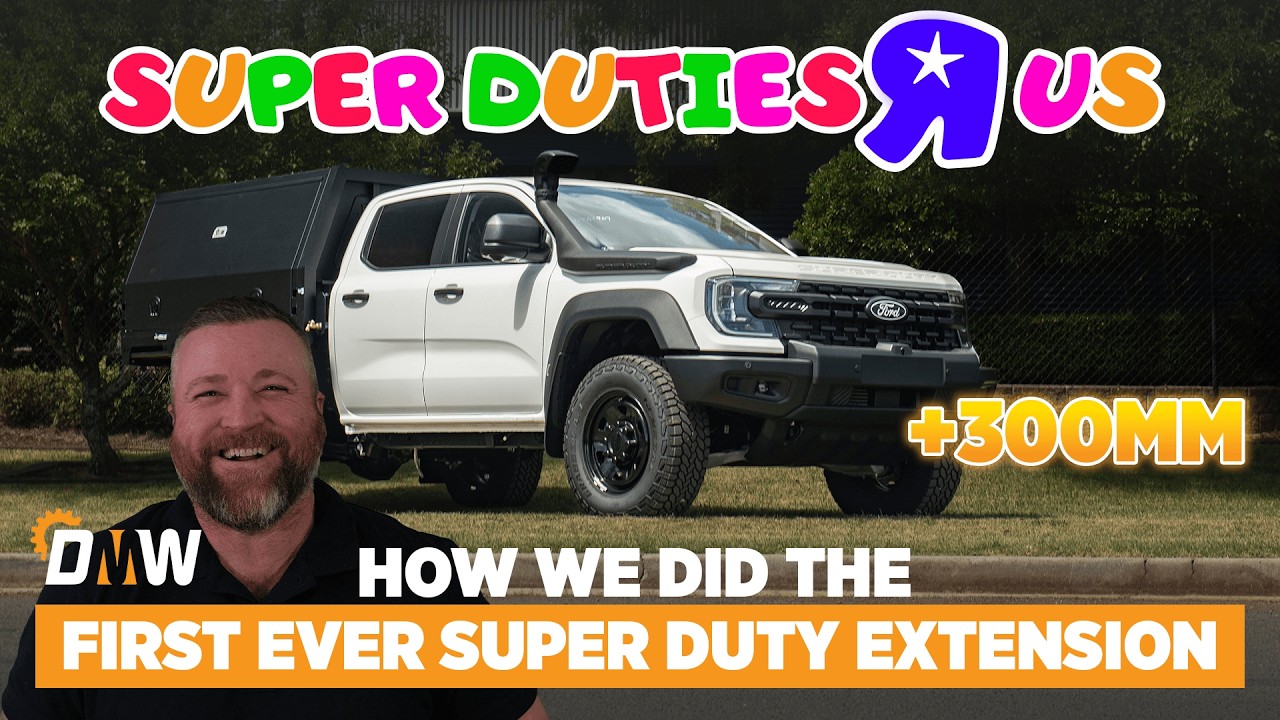 Взгляд изнутри на первый удлинитель DMW Super Duty 300 мм | Подробное описание первой австралийск...