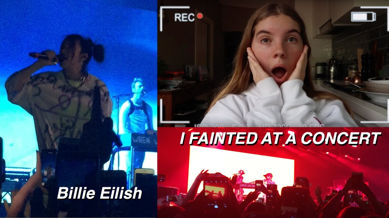 I FAINTED AT BILLIE EILISH'S CONCERT - vlog // storytime