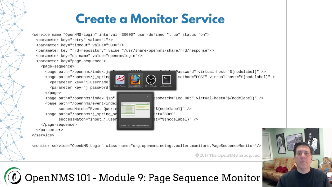 OpenNMS 101 - Module 9: The Page Sequence Monitor