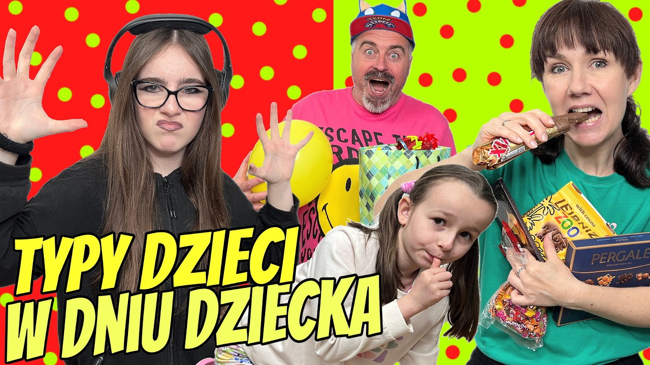 TYPY DZIECI W DNIU DZIECKA #fikimikiagatkiimoniki