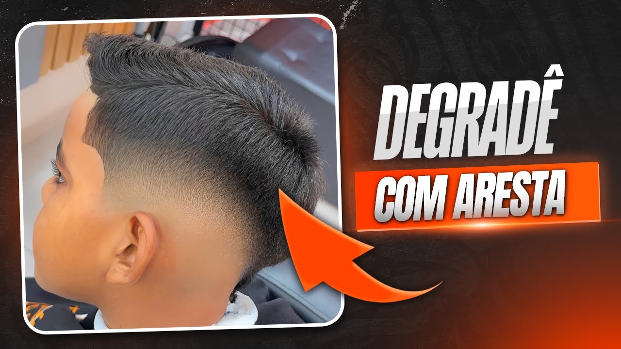 TUTORIAL DEGRADÊ COM ARESTA #midfade #disfarçado #fade 