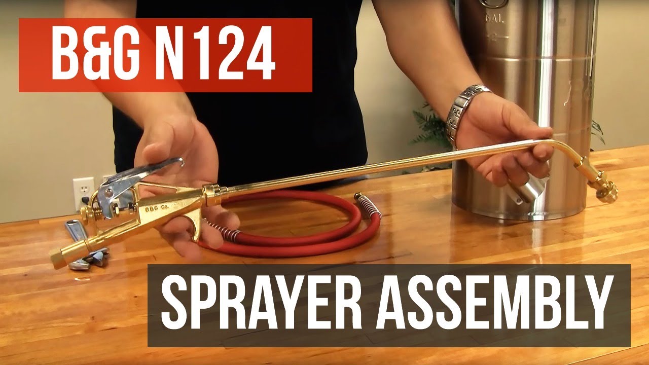 B&G N124 Sprayer Assembly