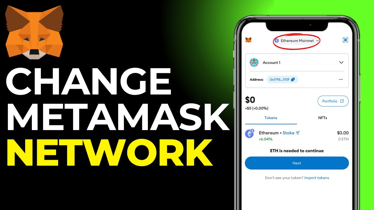 How to Change Network in Metamask Wallet on Mobile App (Update)