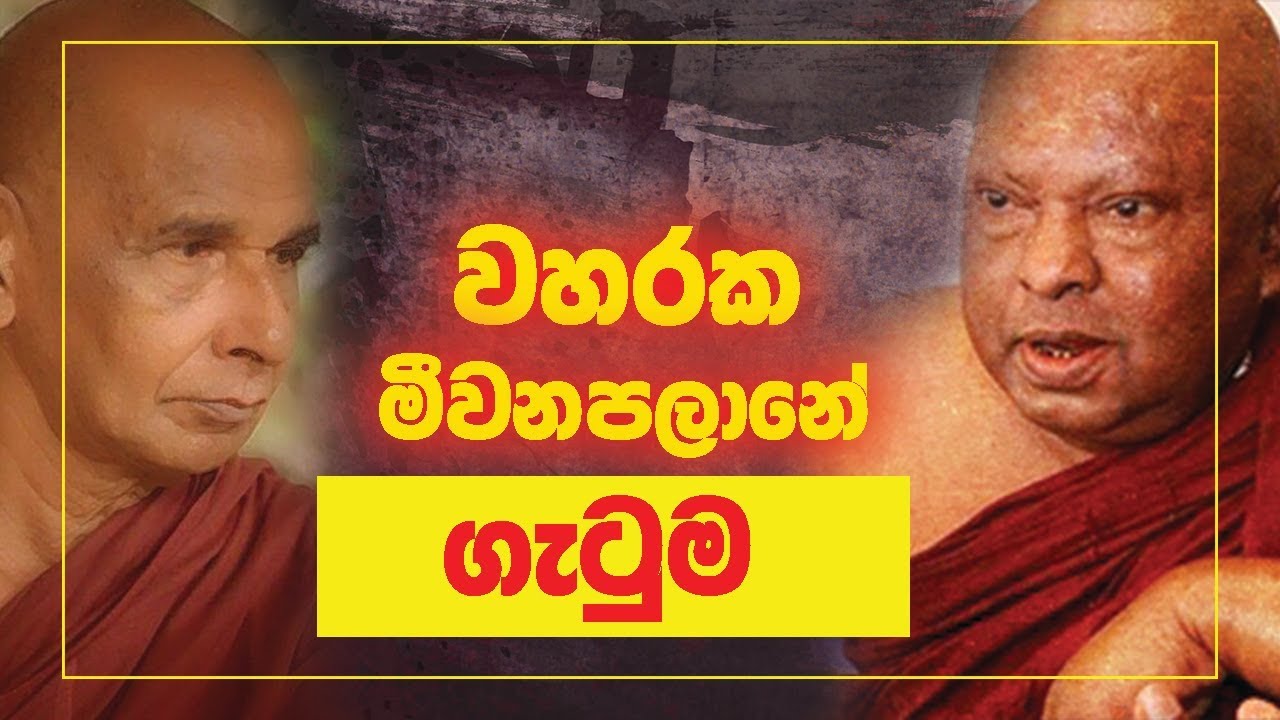 Mutant preachers | Meewanapalane & Waharaka Thero