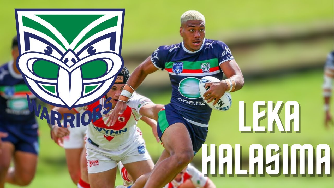 Leka Halasima NZ Warriors Junior Highlights