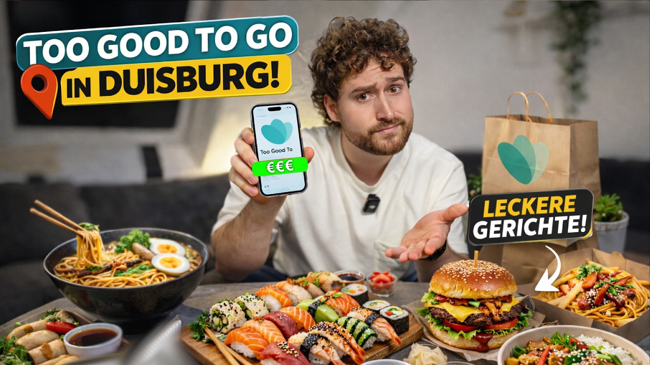 Ich teste TOO GOOD TO GO in Duisburg 😰| Folge 1
