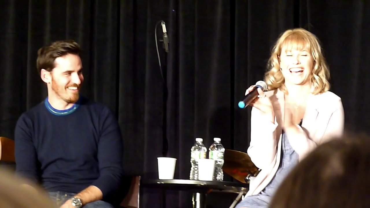 Colin O'Donoghue and Rose Reynolds Gold Panel! OUAT NJ 2018