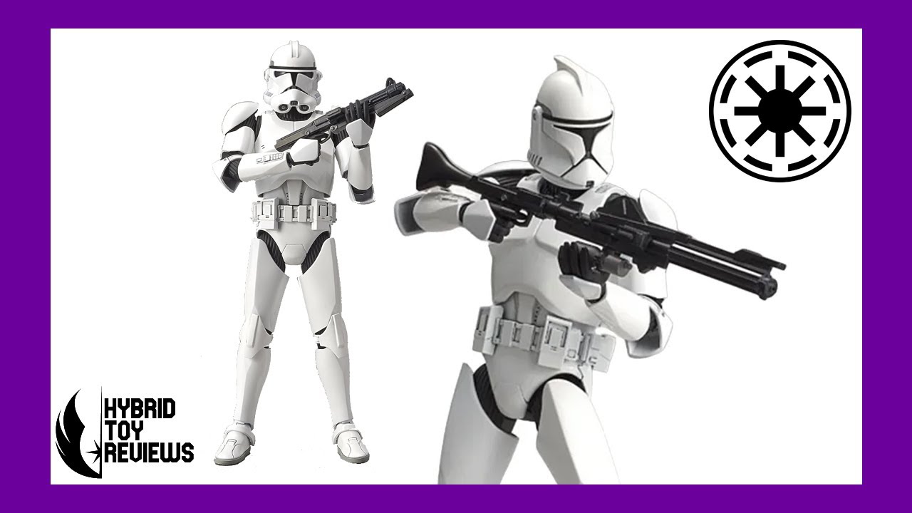 Bandai Star Wars Clone Trooper Model Kit Review!