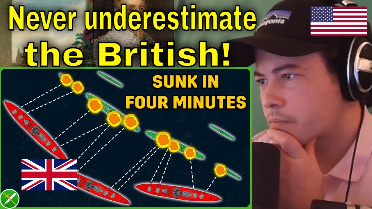 American Reacts 3 British Battleships Ambush Italian Fleet - Battle of Cape Matapan