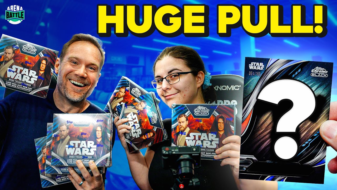 HOT BOXES: 2024 Topps Chrome Black Star Wars BOX BATTLE 🔥