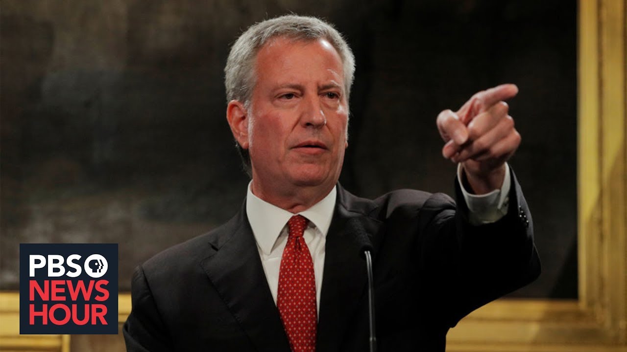 What Bill de Blasio would do to counter rise of white supremacy and deadly violence