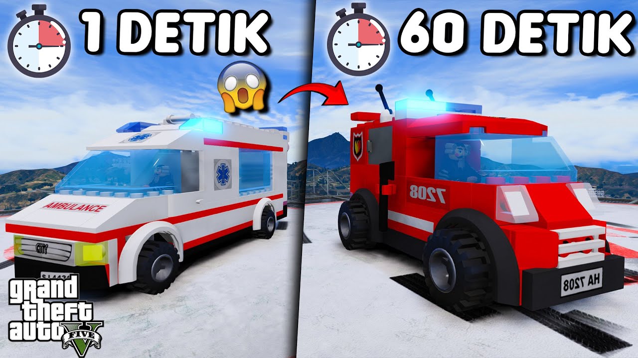 SETIAP MENIT MOBIL LEGO INI BERUBAH - GTA 5 ROLEPLAY