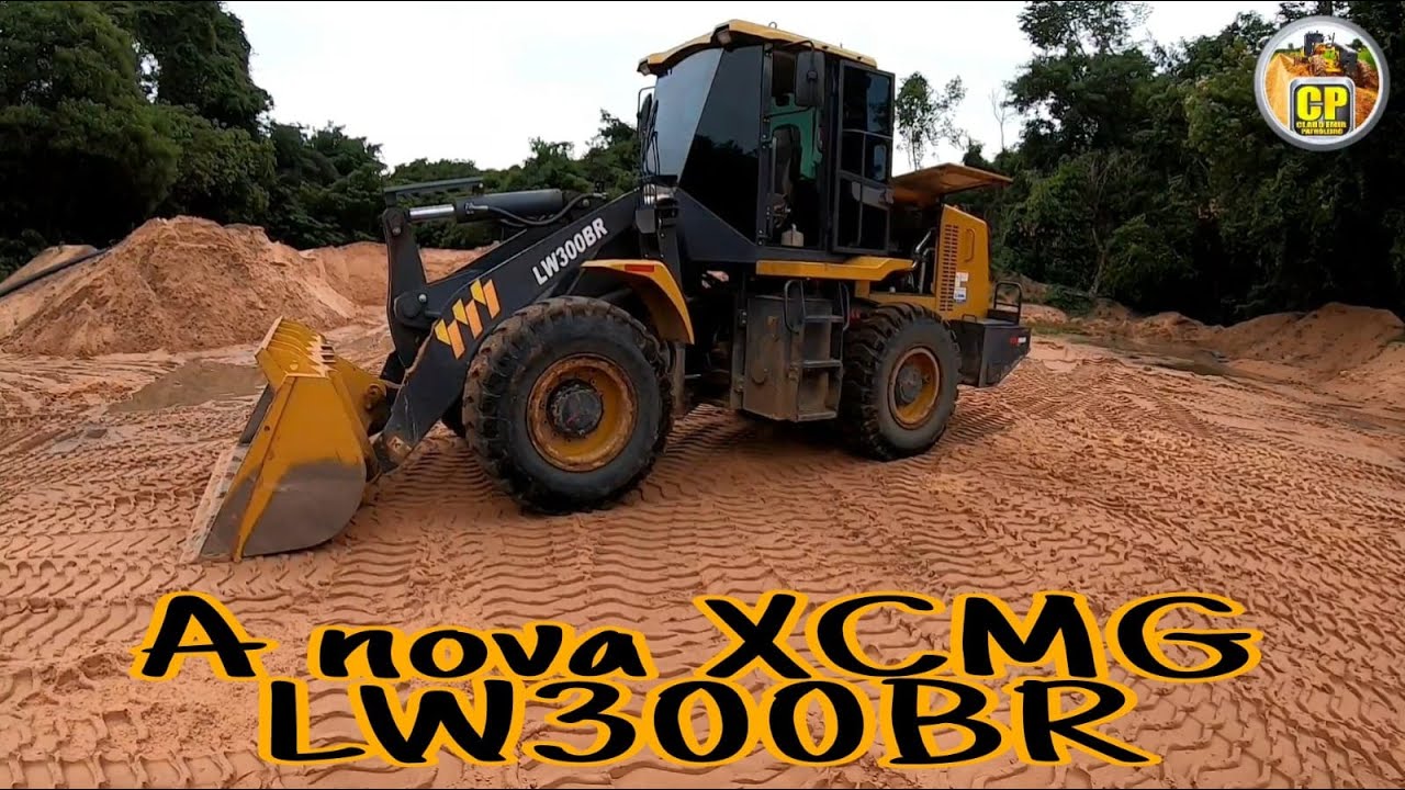 PÁ CARREGADEIRA XCMG LW300BR, APRESENTAÇÃO PRÉVIA/Carregadeira/Wheel loader/Pala cargadora/Pemuat.