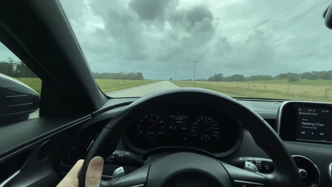 Kia Stinger GT high speed run (No downforce!)