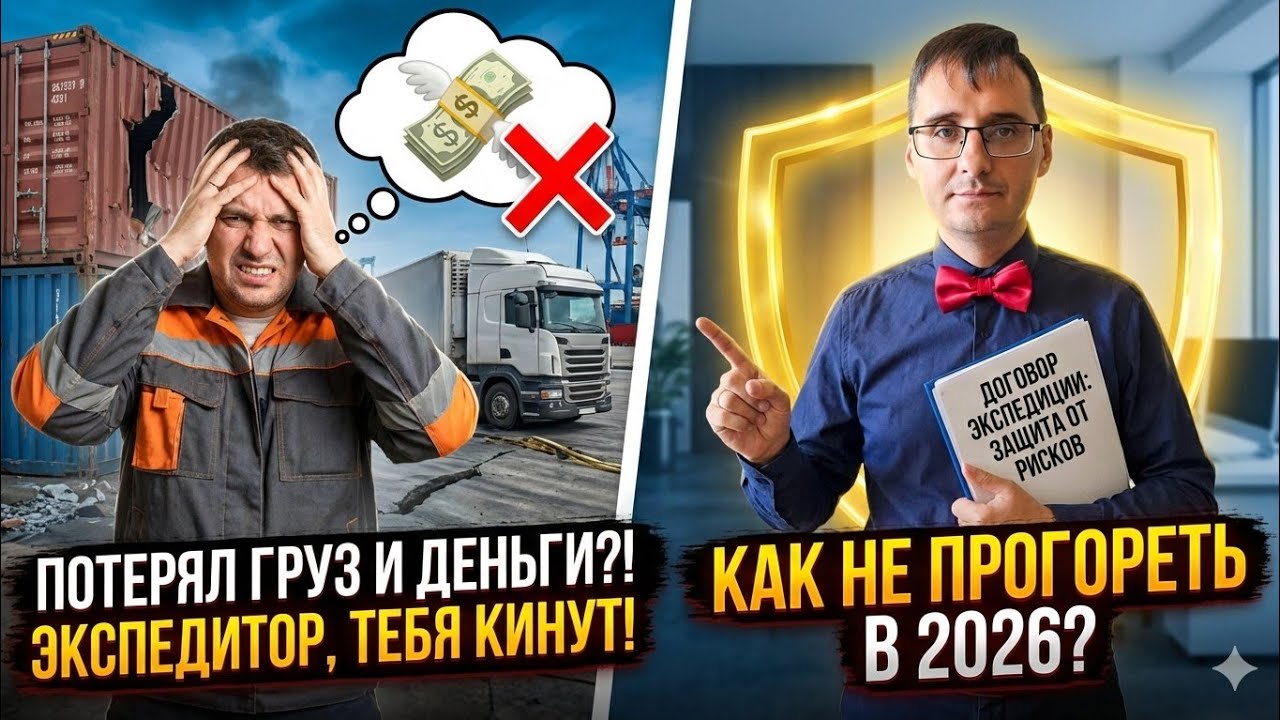 ​ДОГОВОР ЭКСПЕДИЦИИ 2026: Как не потерять груз и деньги? 📦⚖️