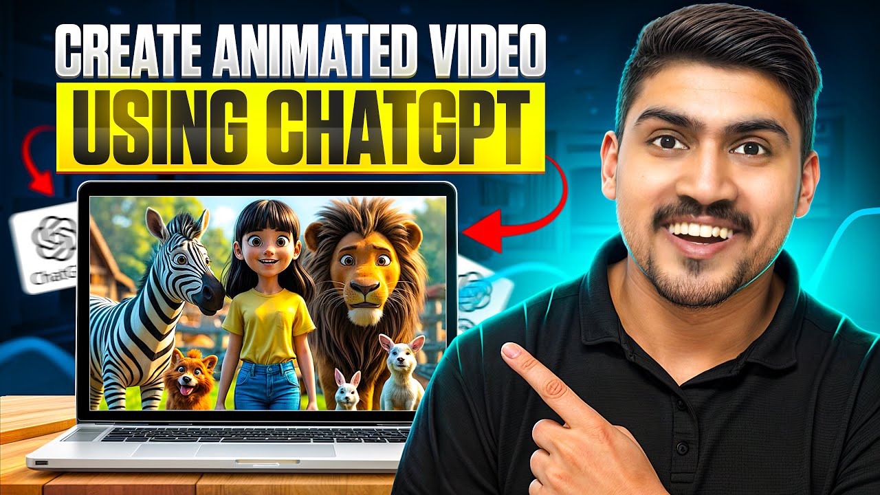 Create Animated Videos Easily Using ChatGPT 😱🔥 | With Consistent Character 🔥