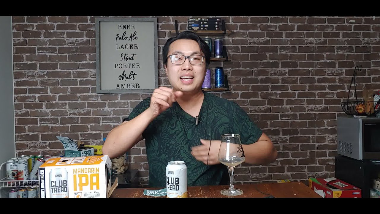 10 Barrel Club Tread (Mandarin IPA!) Review - Ep. #3098